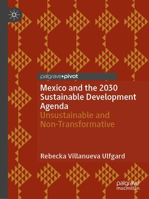 cover image of Mexico and the 2030 Sustainable Development Agenda